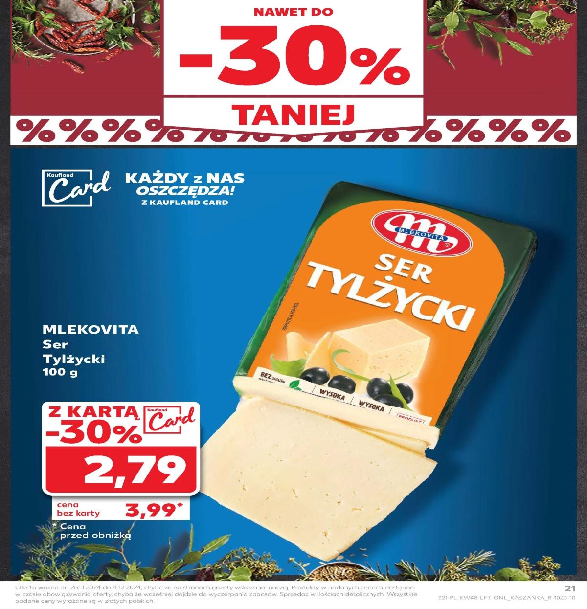 Gazetka promocyjna Kaufland do 04/12/2024 str.21