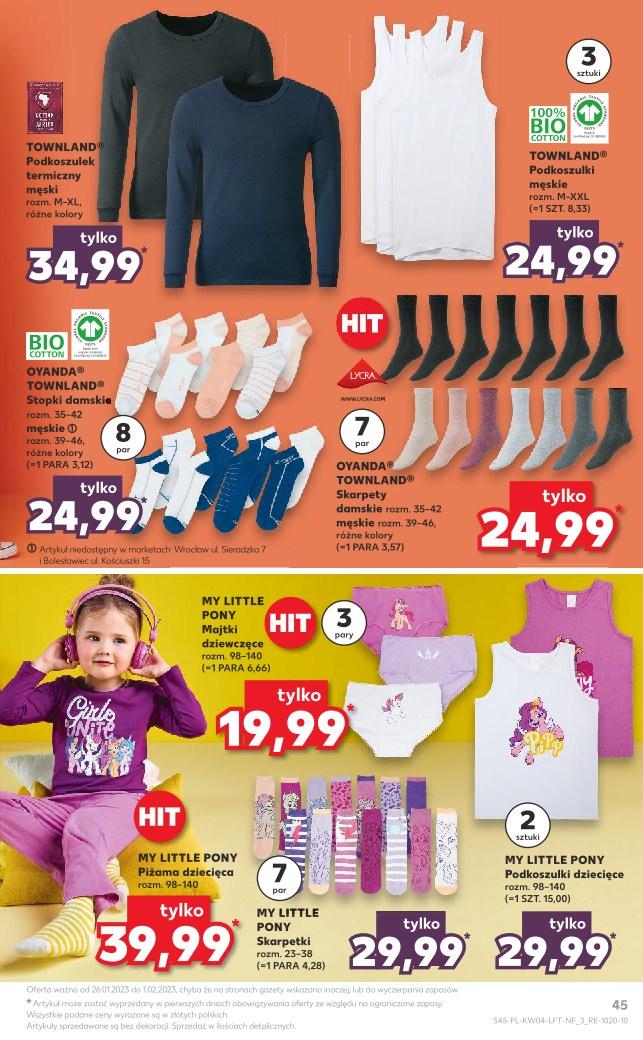 Gazetka promocyjna Kaufland do 01/02/2023 str.45