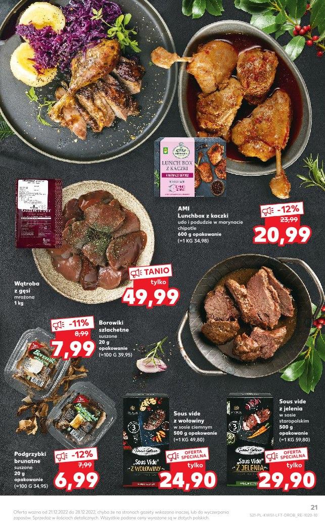 Gazetka promocyjna Kaufland do 28/12/2022 str.21