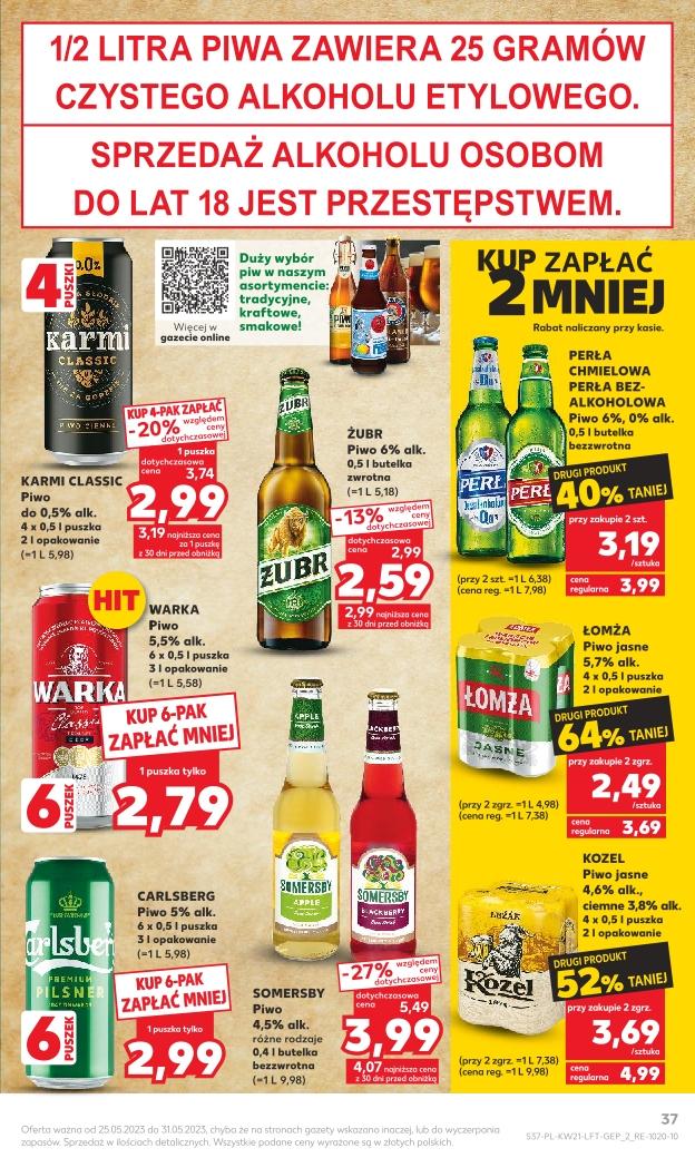 Gazetka promocyjna Kaufland do 31/05/2023 str.37