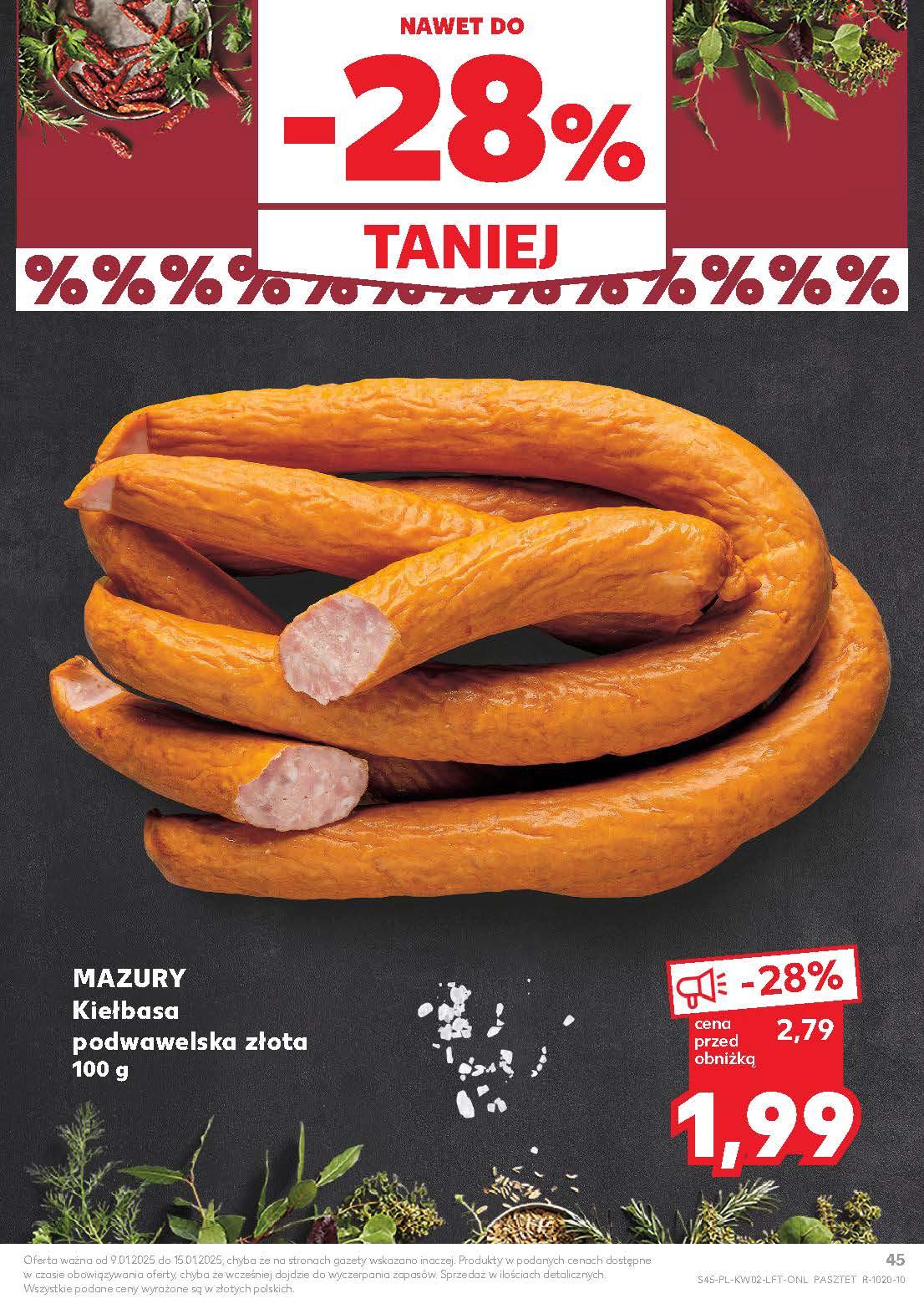 Gazetka promocyjna Kaufland do 15/01/2025 str.45