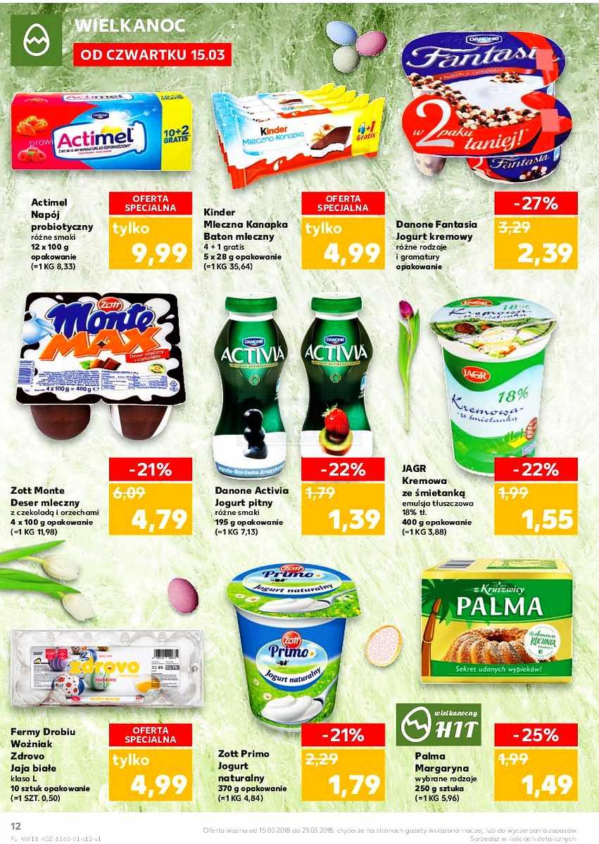 Gazetka promocyjna Kaufland do 21/03/2018 str.12