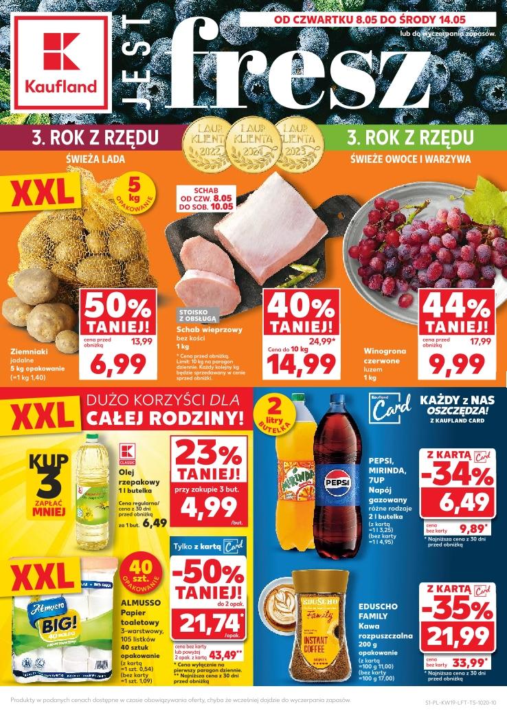 Gazetka promocyjna Kaufland do 14/05/2025 str.1