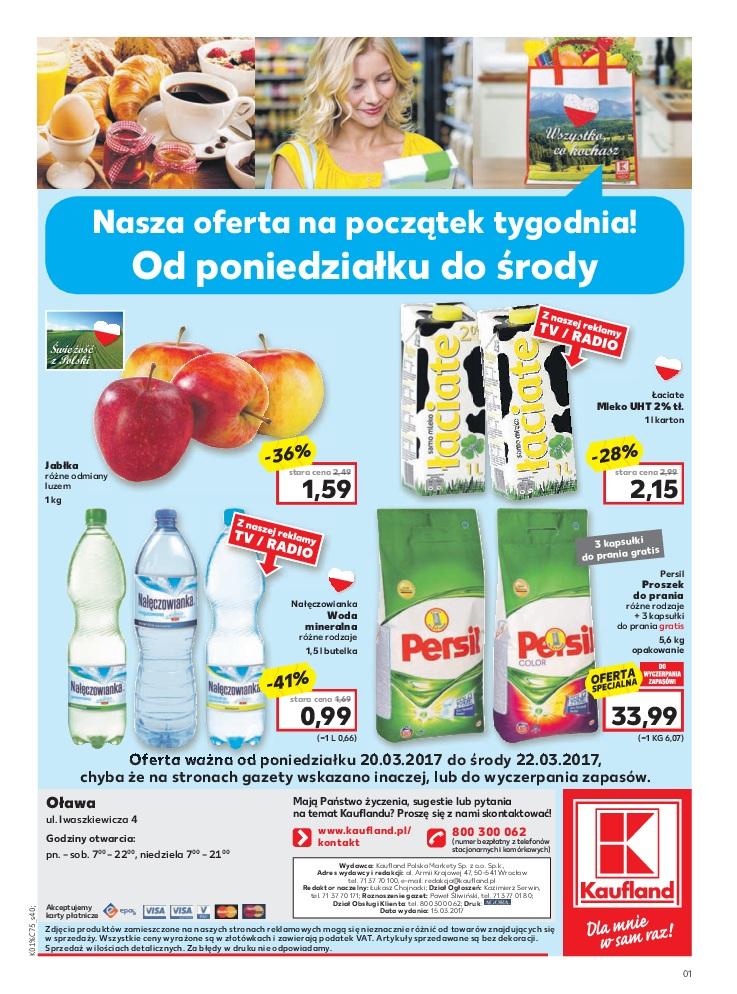 Gazetka promocyjna Kaufland do 22/03/2017 str.40