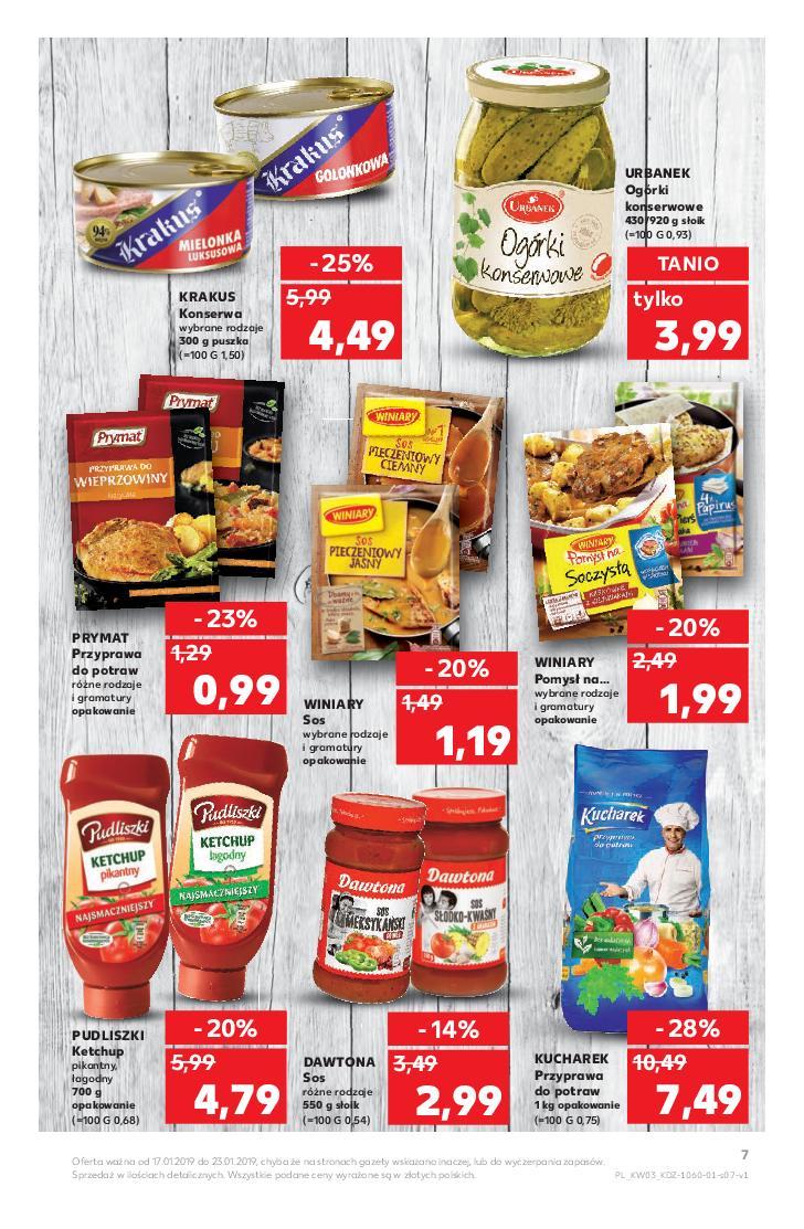 Gazetka promocyjna Kaufland do 23/01/2019 str.7