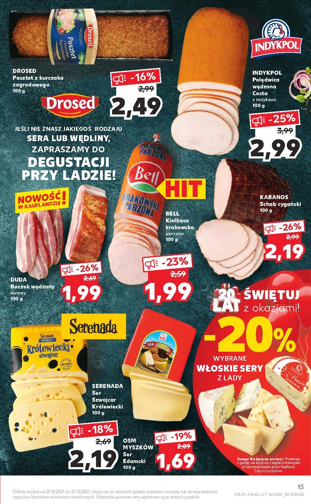 Gazetka promocyjna Kaufland do 27/10/2021 str.15