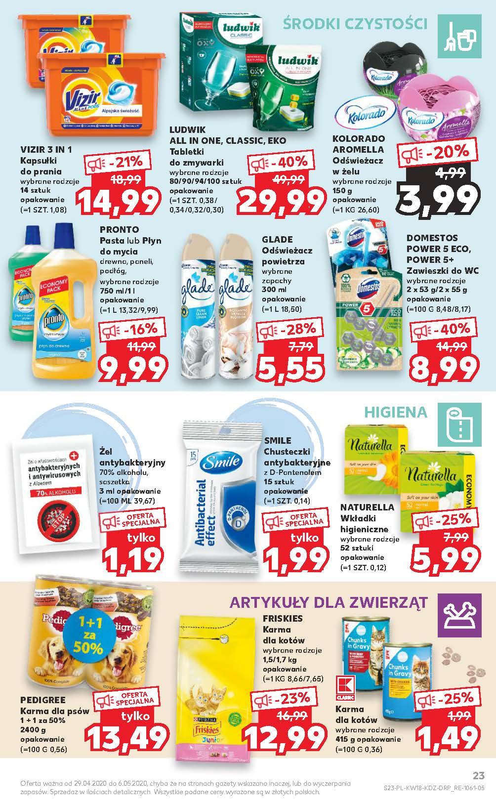 Gazetka promocyjna Kaufland do 06/05/2020 str.23