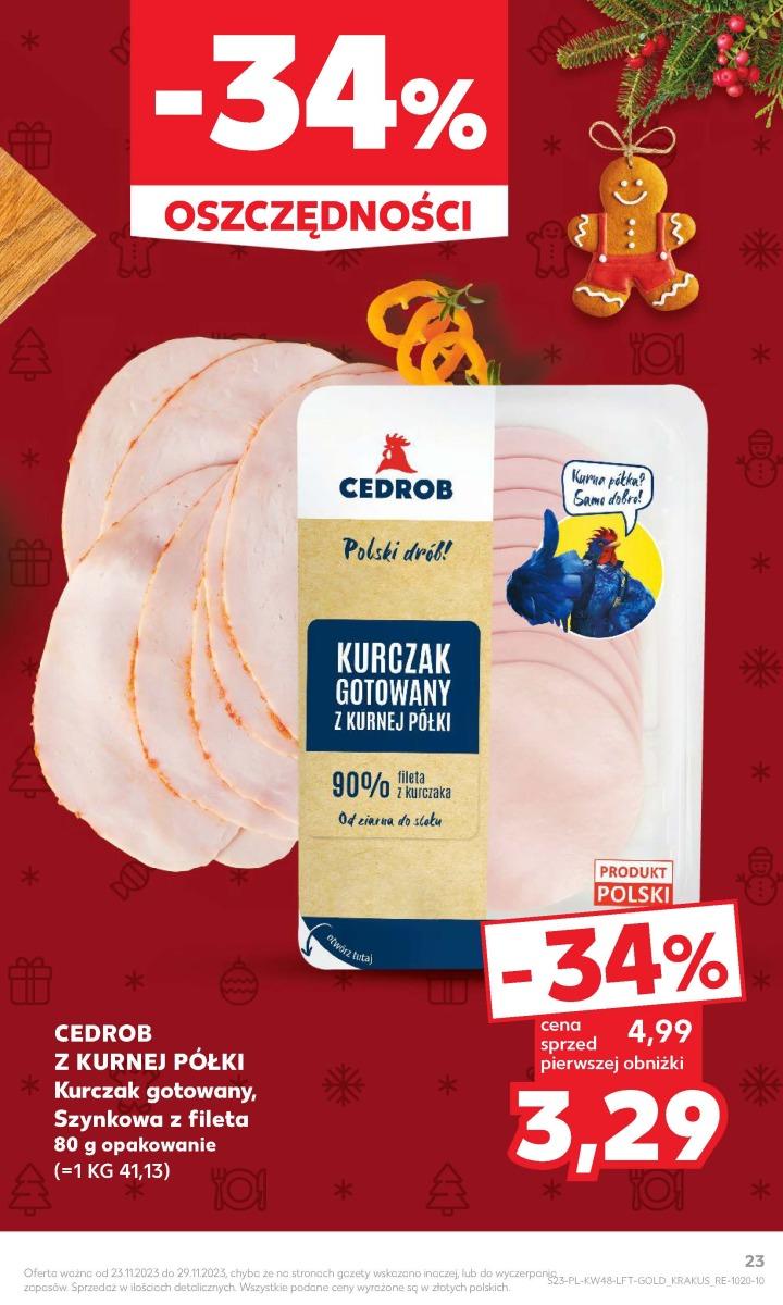 Gazetka promocyjna Kaufland do 06/12/2023 str.23