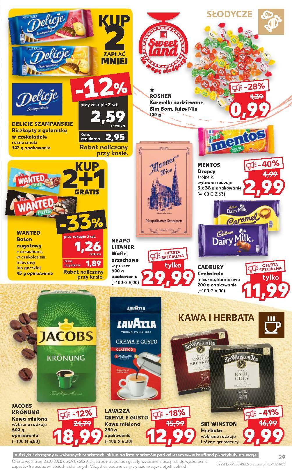 Gazetka promocyjna Kaufland do 29/07/2020 str.29