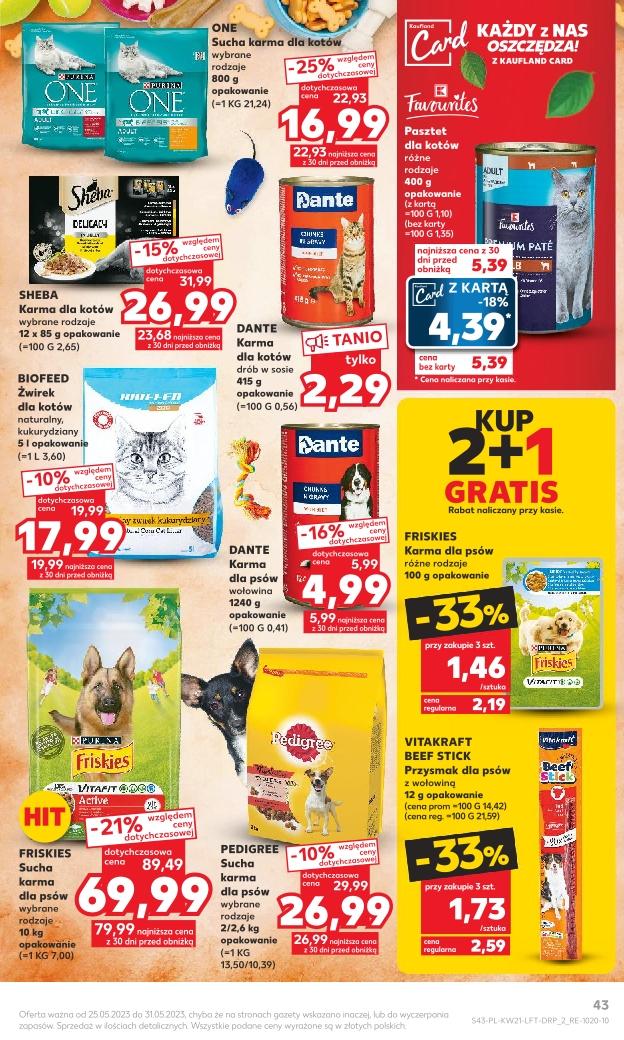 Gazetka promocyjna Kaufland do 31/05/2023 str.43