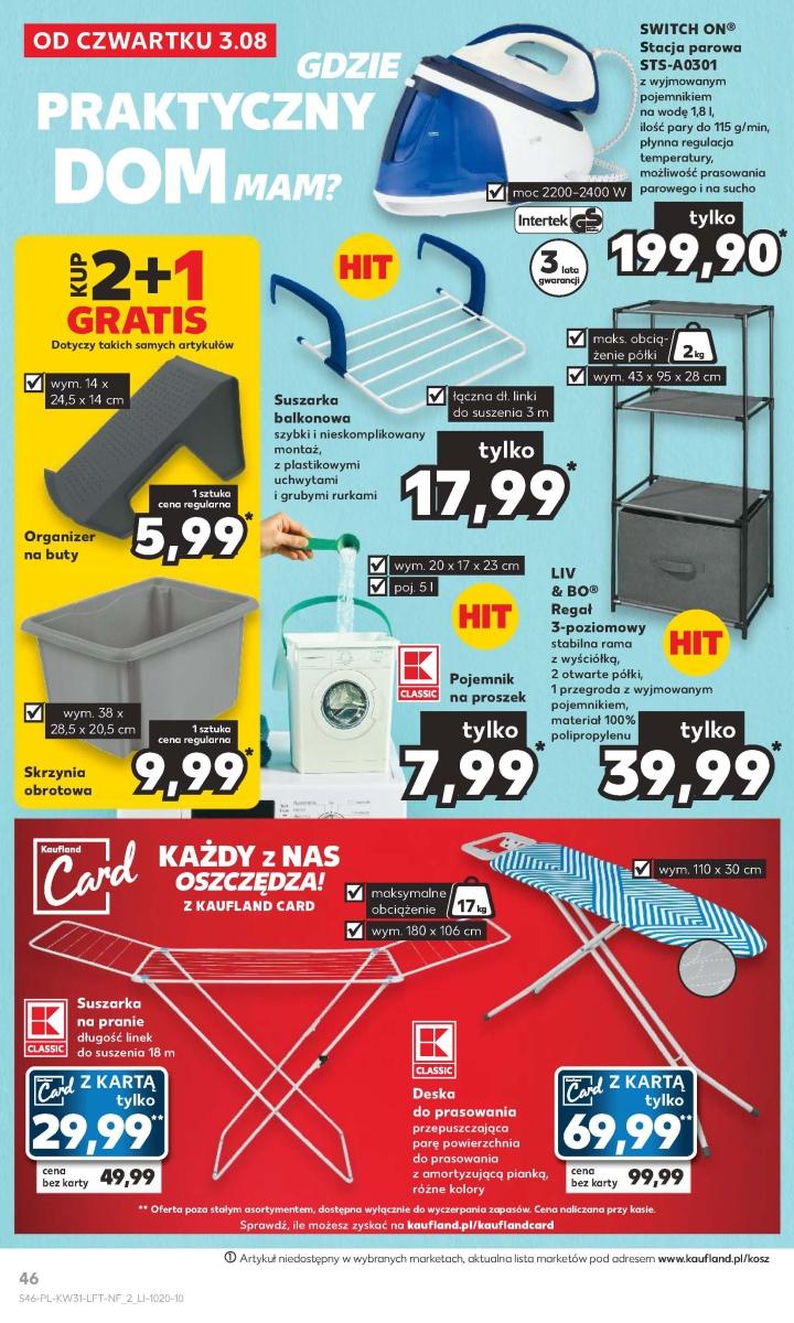 Gazetka promocyjna Kaufland do 09/08/2023 str.46