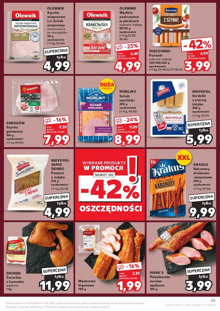 Gazetka promocyjna Kaufland do 17/04/2024 str.49