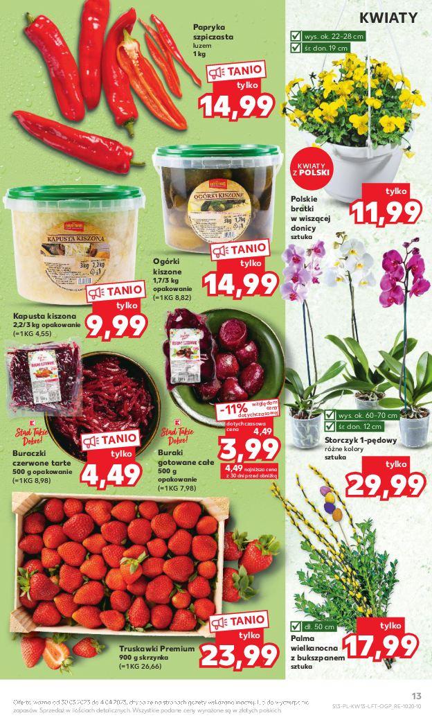 Gazetka promocyjna Kaufland do 04/04/2023 str.13