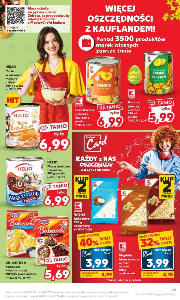 Gazetka promocyjna Kaufland do 15/03/2023 str.21