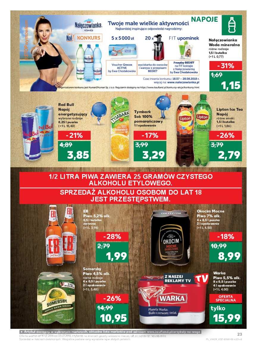 Gazetka promocyjna Kaufland do 25/07/2018 str.23