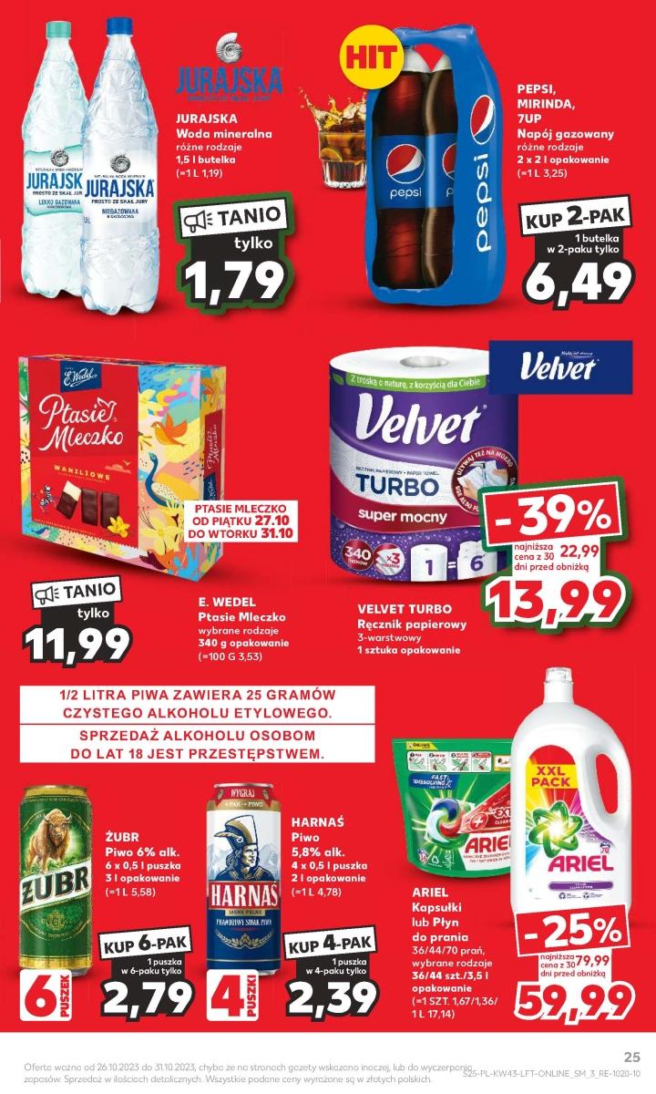 Gazetka promocyjna Kaufland do 31/10/2023 str.25