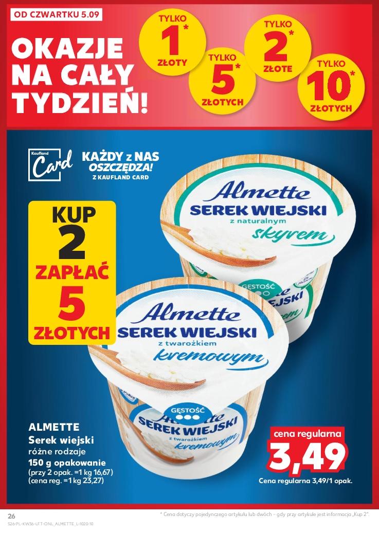 Gazetka promocyjna Kaufland do 11/09/2024 str.26