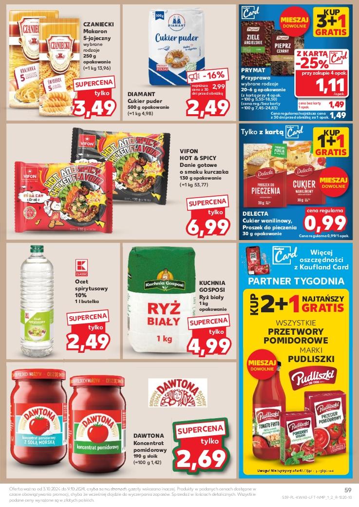 Gazetka promocyjna Kaufland do 09/10/2024 str.59