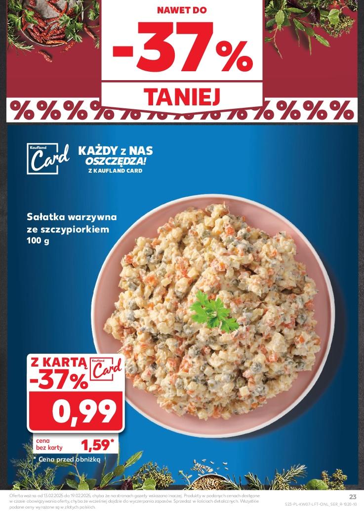 Gazetka promocyjna Kaufland do 19/02/2025 str.23