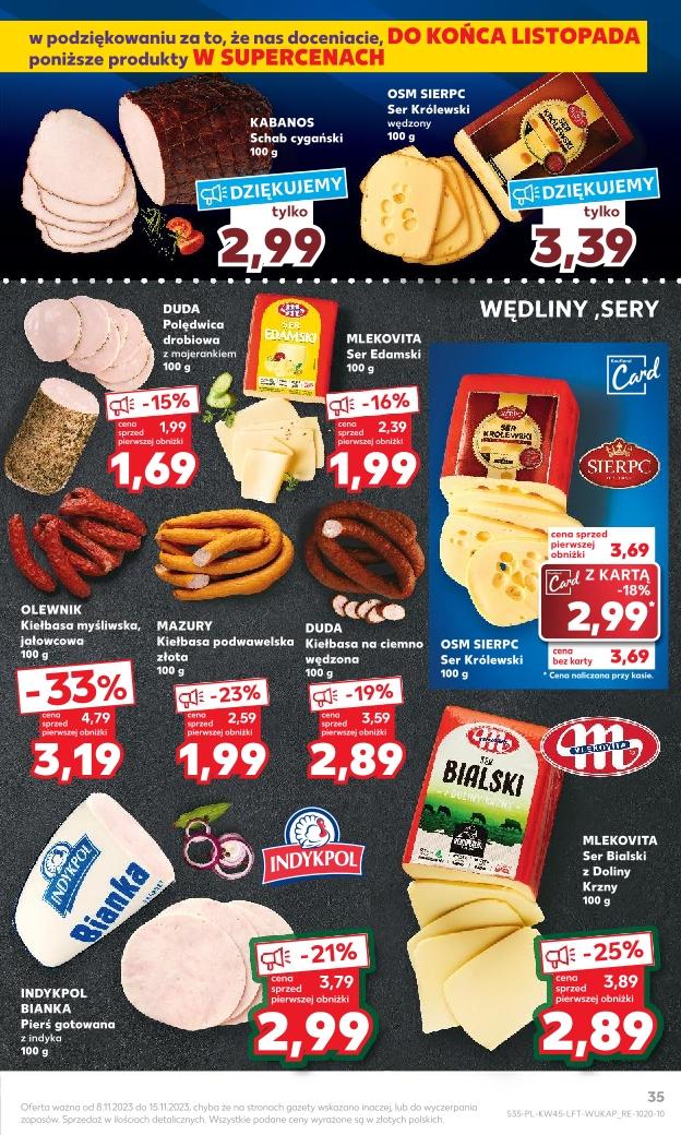 Gazetka promocyjna Kaufland do 15/11/2023 str.35