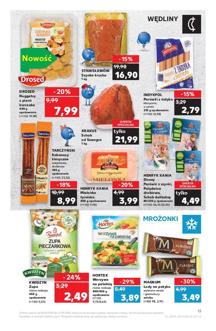 Gazetka promocyjna Kaufland do 12/09/2018 str.13