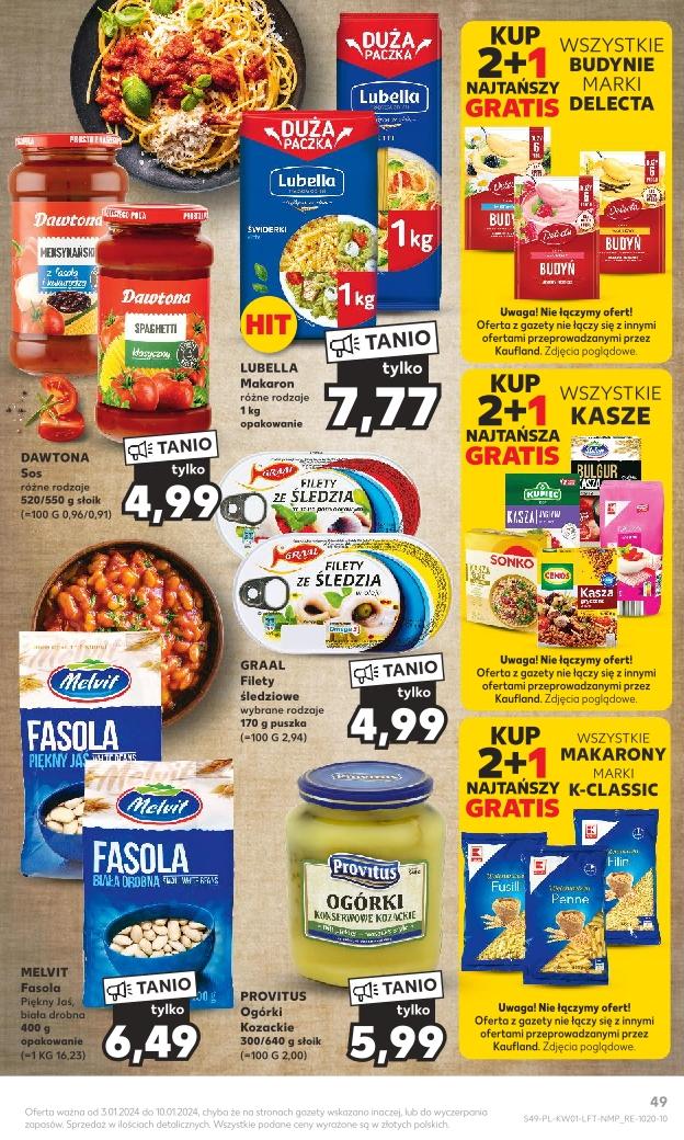 Gazetka promocyjna Kaufland do 10/01/2024 str.49