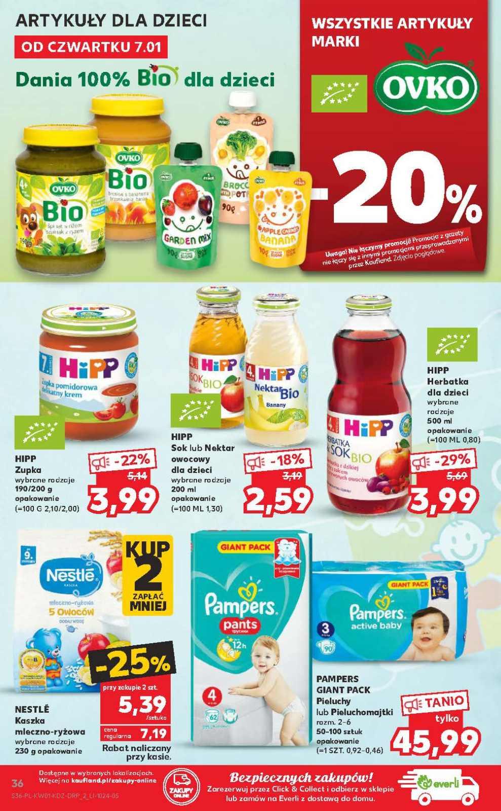 Gazetka promocyjna Kaufland do 13/01/2021 str.36