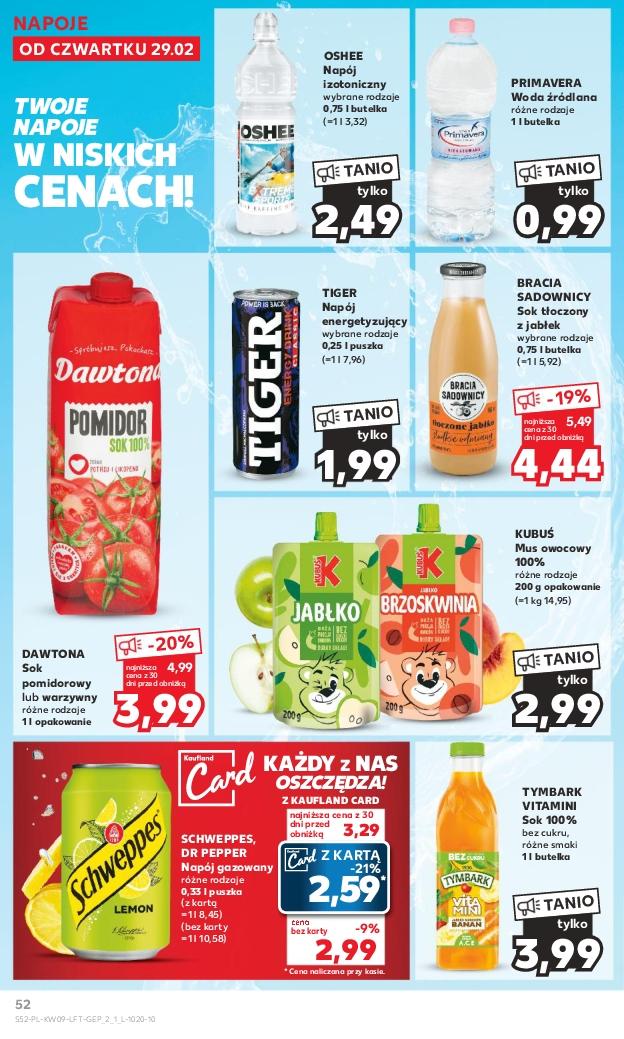 Gazetka promocyjna Kaufland do 06/03/2024 str.52