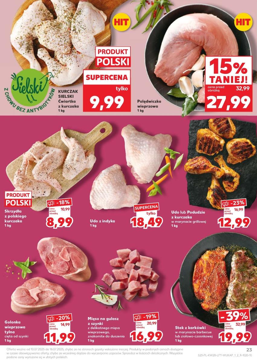 Gazetka promocyjna Kaufland do 16/07/2025 str.23