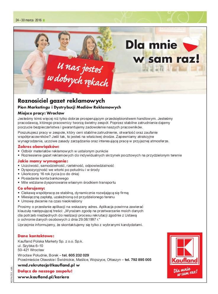 Gazetka promocyjna Kaufland do 30/03/2016 str.38