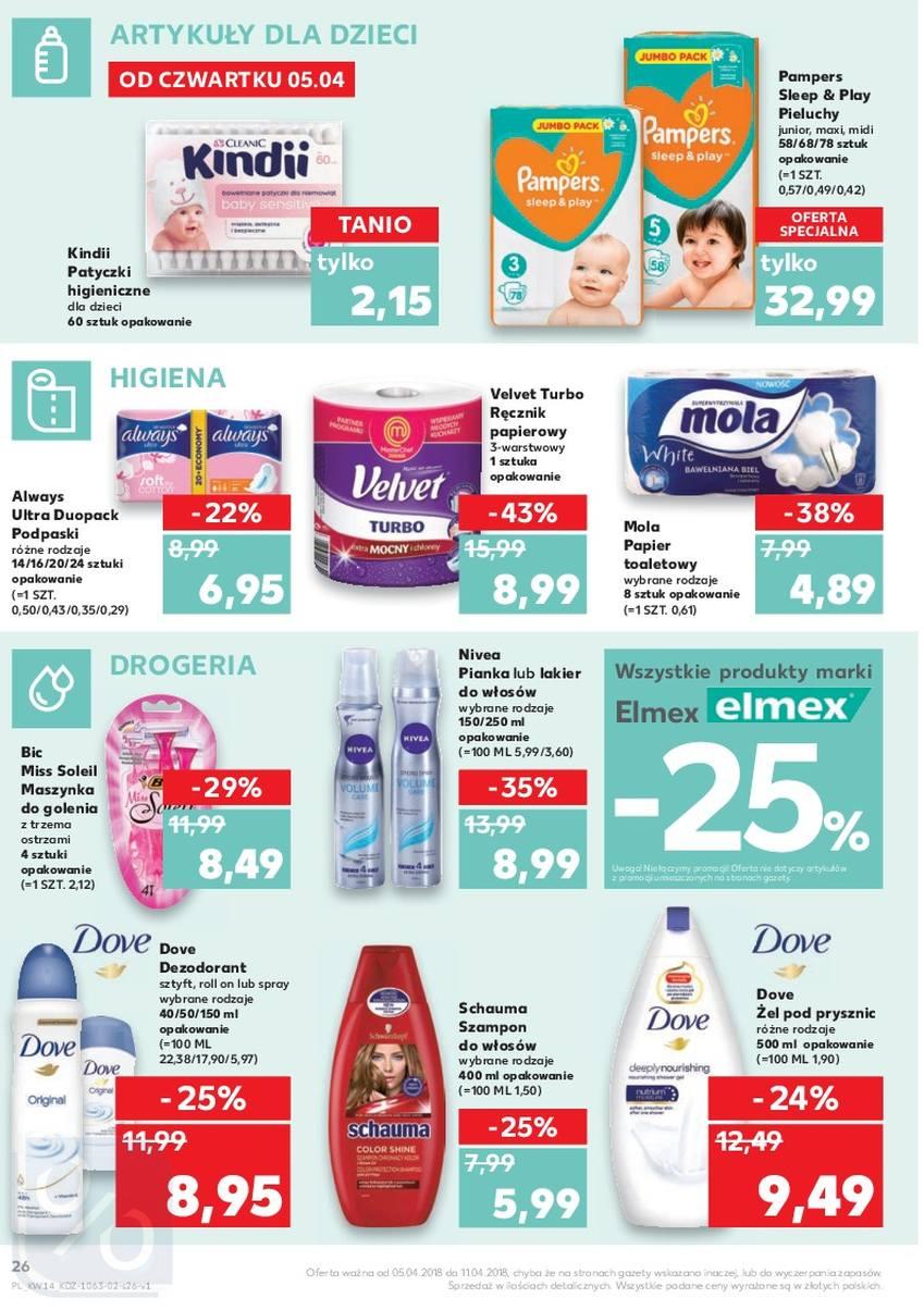 Gazetka promocyjna Kaufland do 11/04/2018 str.26