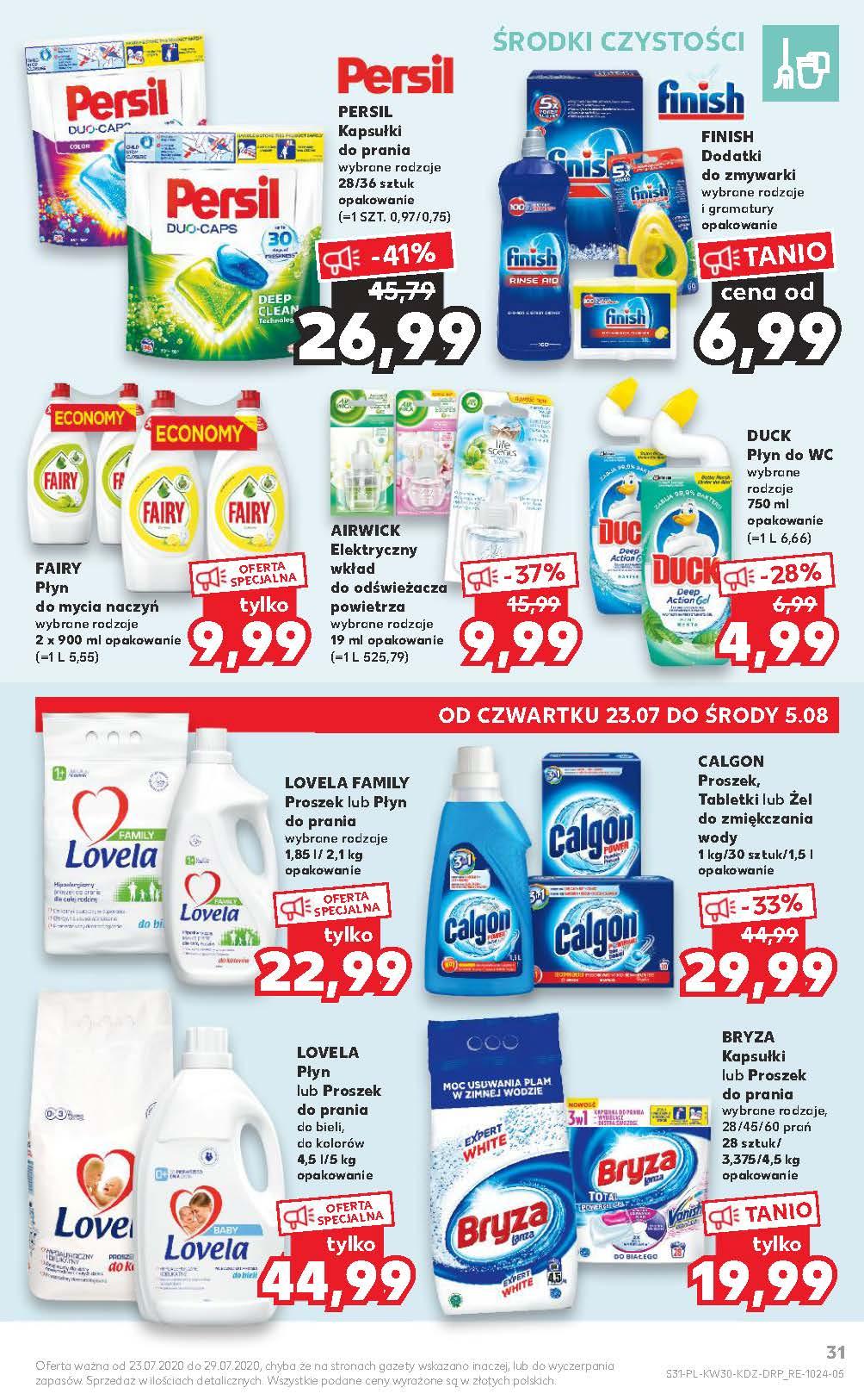 Gazetka promocyjna Kaufland do 29/07/2020 str.31