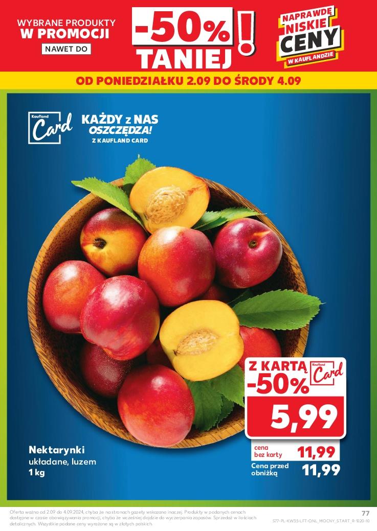 Gazetka promocyjna Kaufland do 04/09/2024 str.77