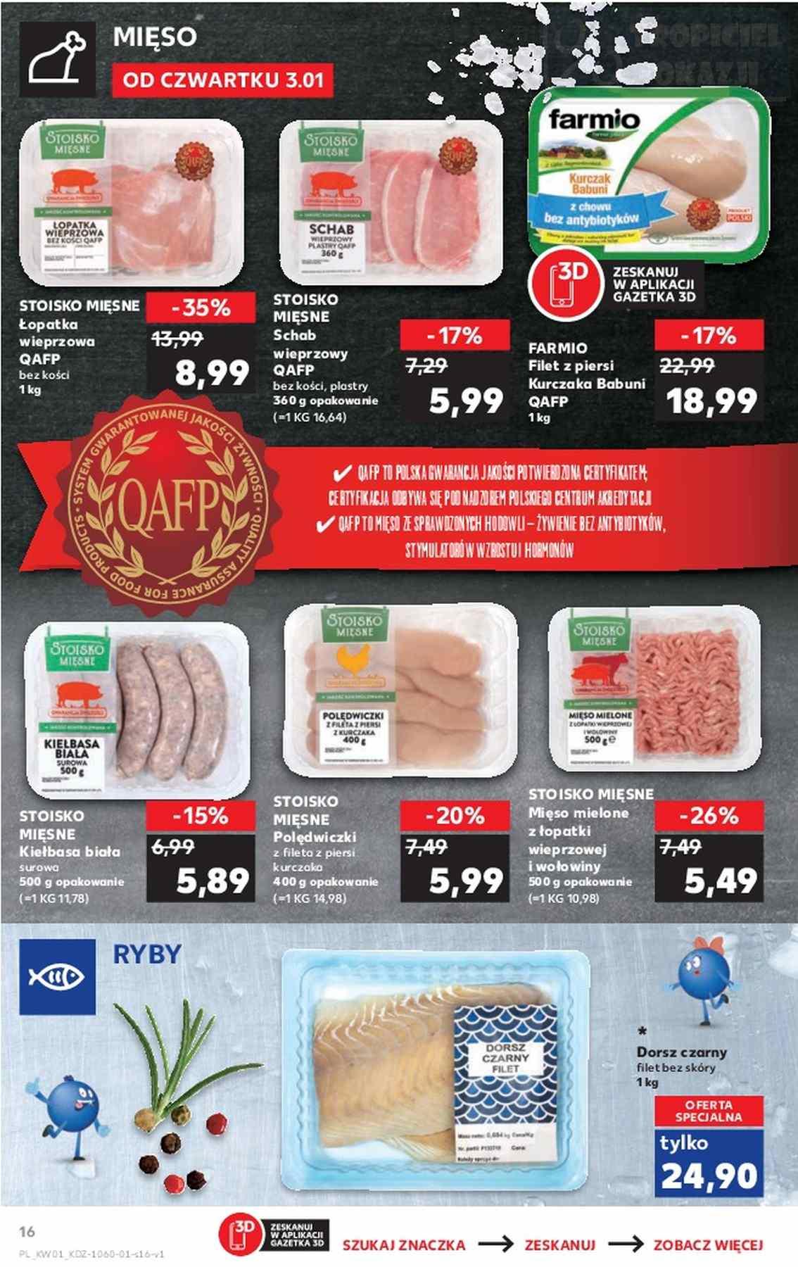 Gazetka promocyjna Kaufland do 09/01/2019 str.16