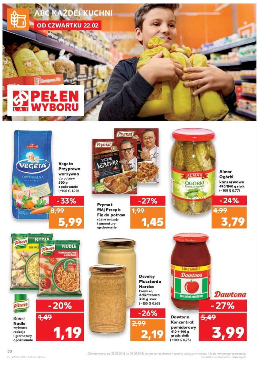 Gazetka promocyjna Kaufland do 28/02/2018 str.22