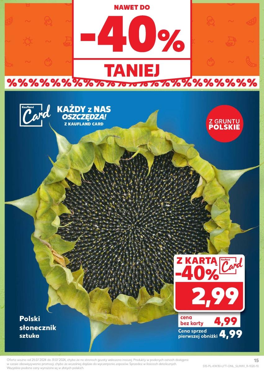 Gazetka promocyjna Kaufland do 31/07/2024 str.15