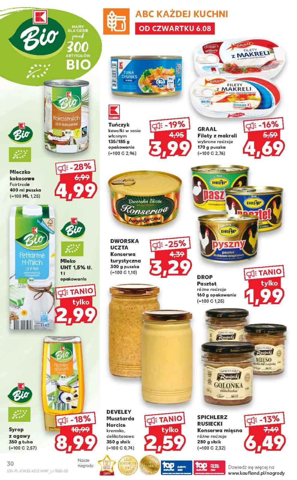 Gazetka promocyjna Kaufland do 12/08/2020 str.30