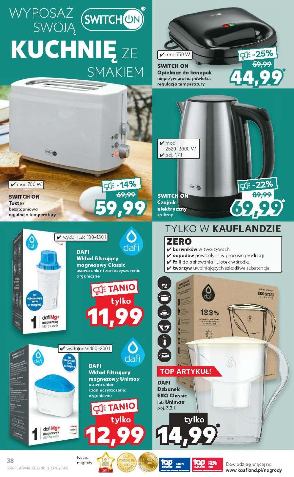 Gazetka promocyjna Kaufland do 07/10/2020 str.38