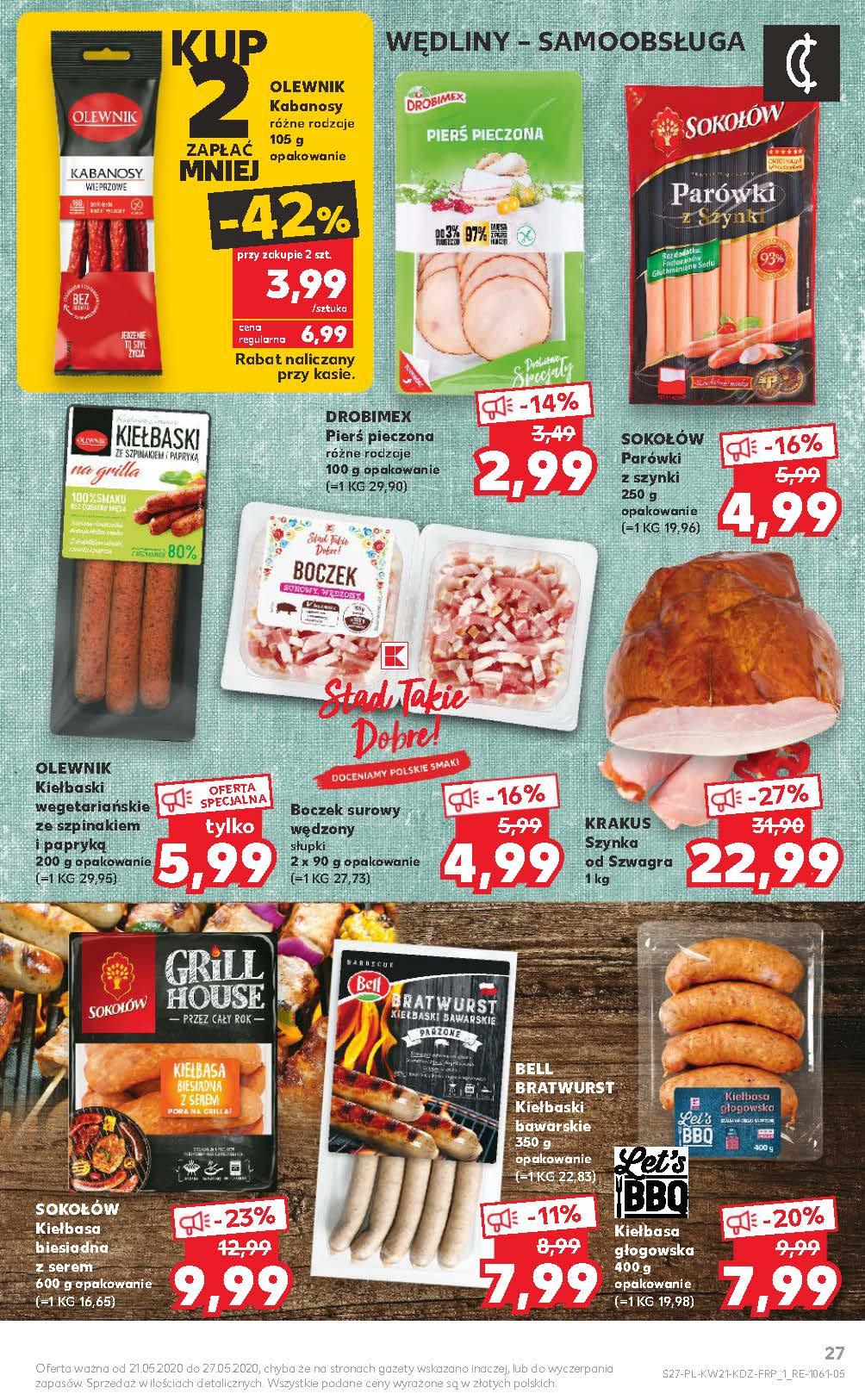 Gazetka promocyjna Kaufland do 27/05/2020 str.27