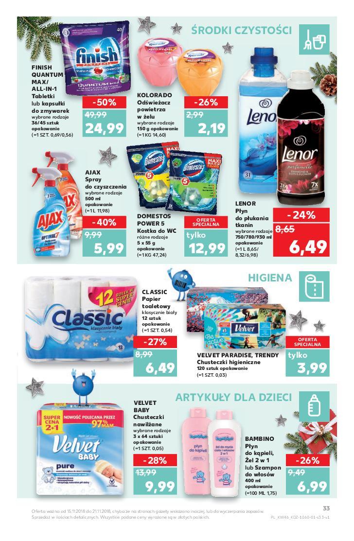 Gazetka promocyjna Kaufland do 21/11/2018 str.33