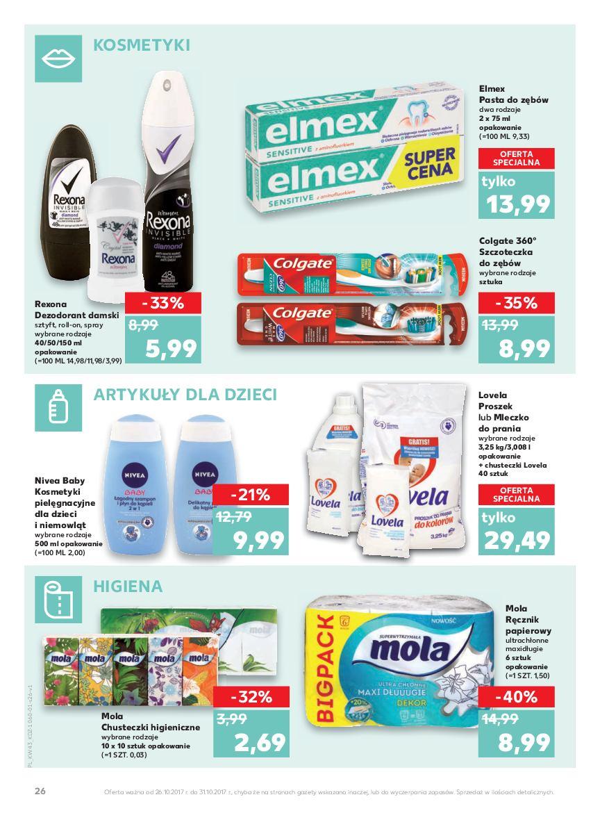 Gazetka promocyjna Kaufland do 31/10/2017 str.26