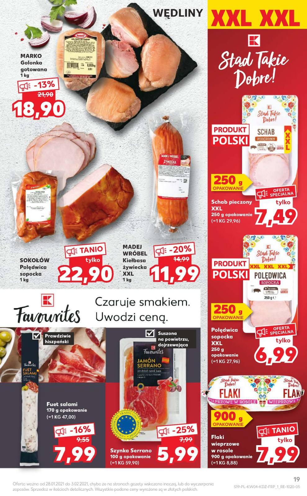 Gazetka promocyjna Kaufland do 03/02/2021 str.19