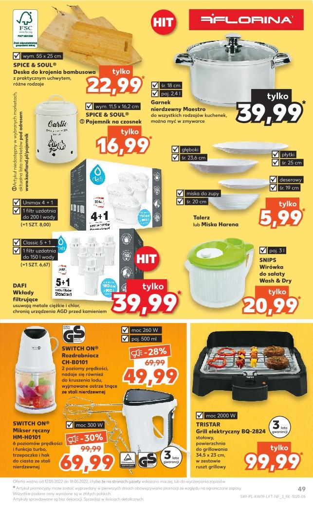 Gazetka promocyjna Kaufland do 18/05/2022 str.49