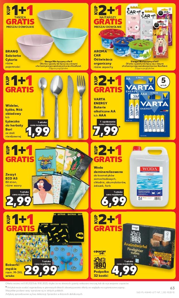 Gazetka promocyjna Kaufland do 11/10/2023 str.63