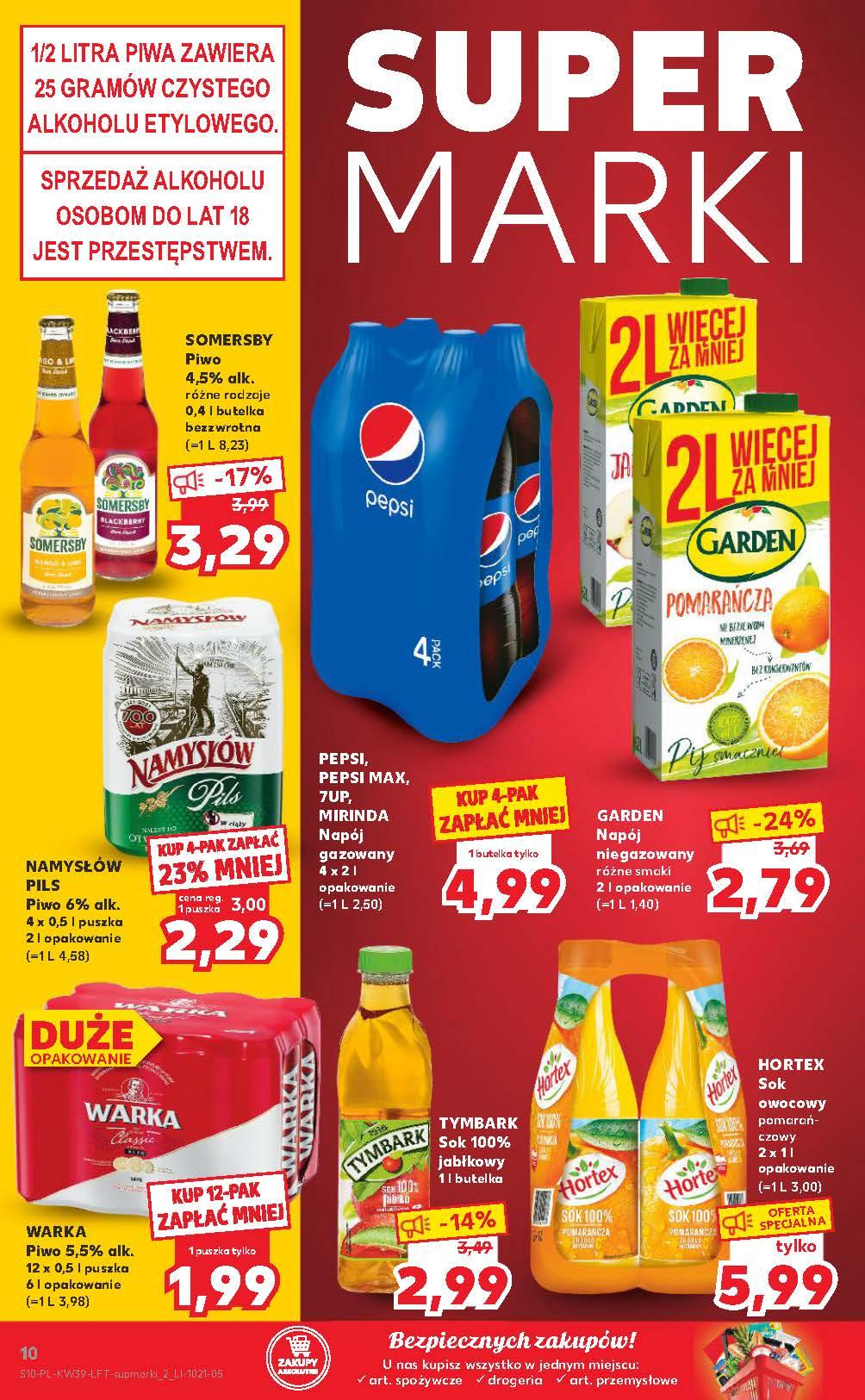 Gazetka promocyjna Kaufland do 06/10/2021 str.10