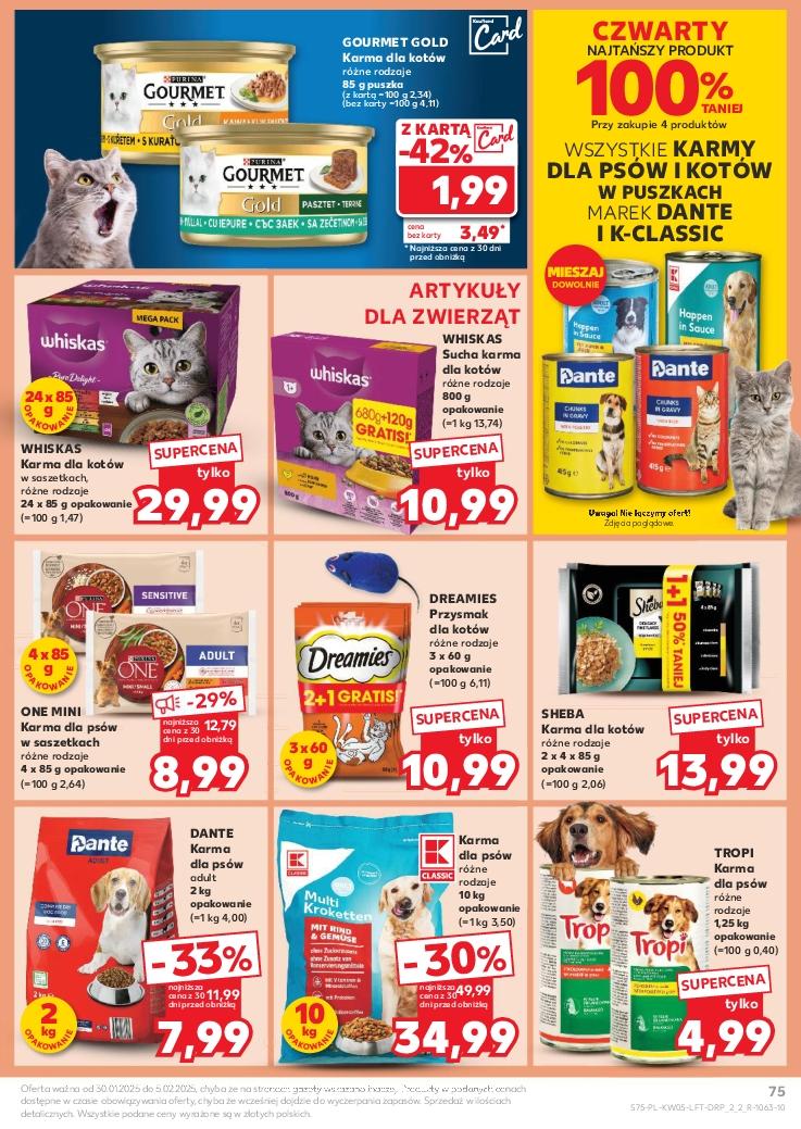 Gazetka promocyjna Kaufland do 05/02/2025 str.75