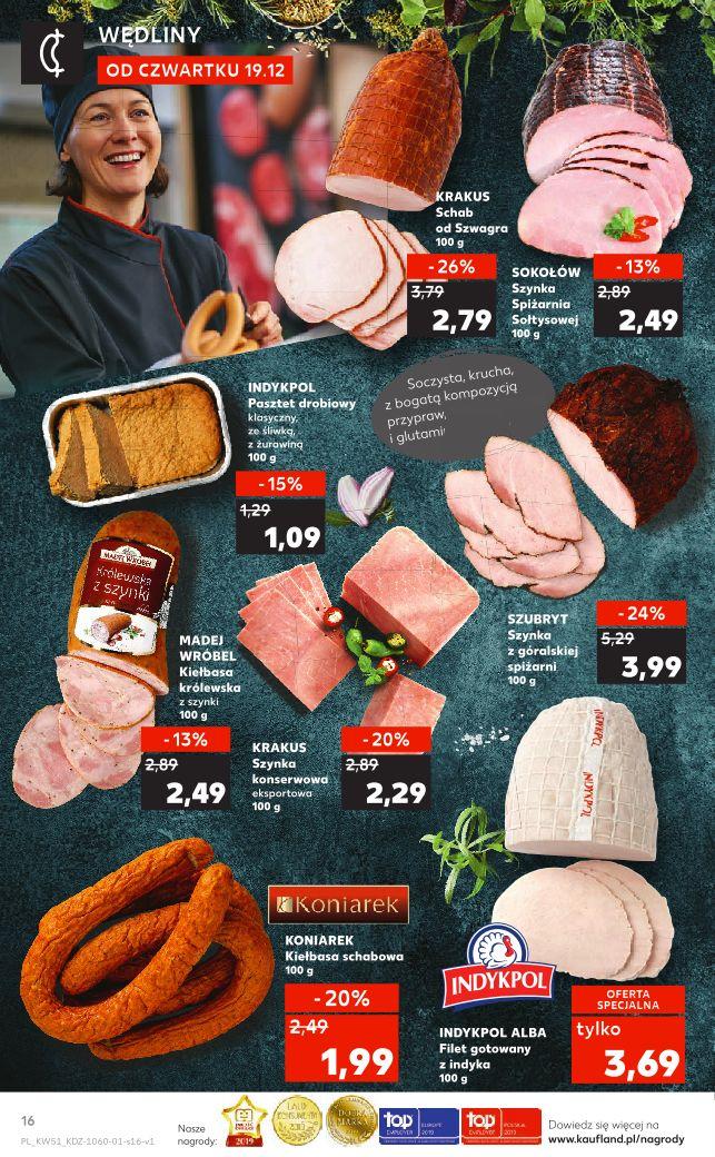 Gazetka promocyjna Kaufland do 24/12/2019 str.16