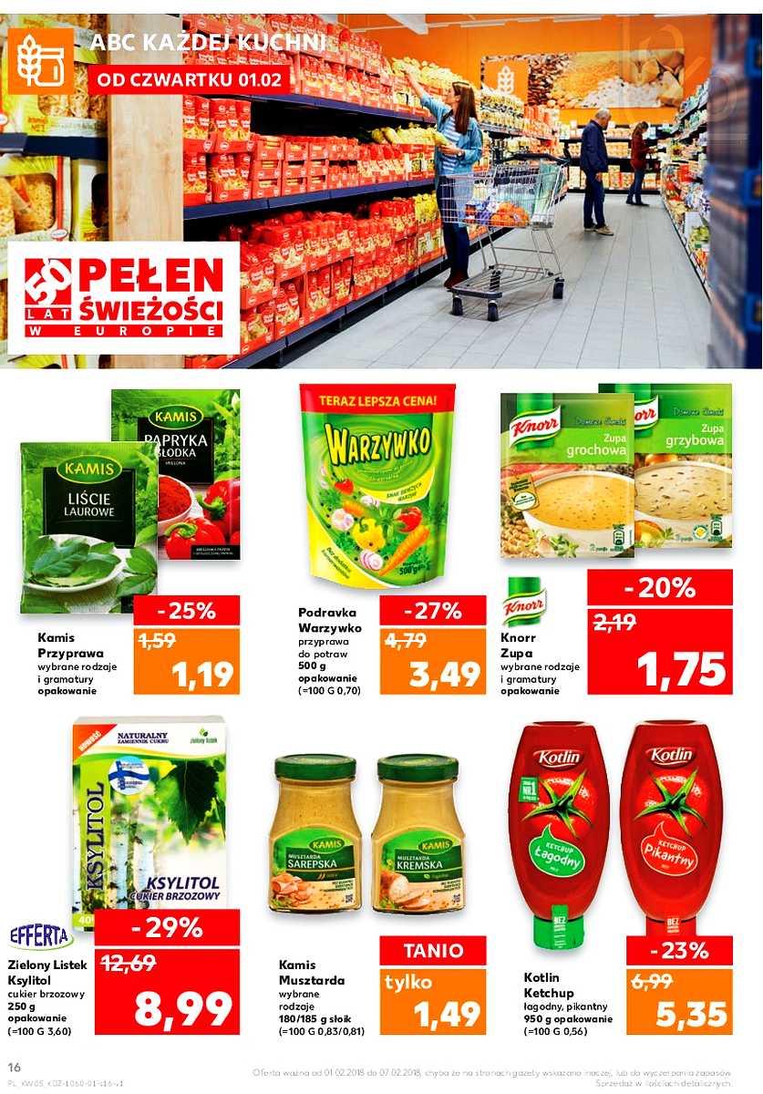 Gazetka promocyjna Kaufland do 07/02/2018 str.16