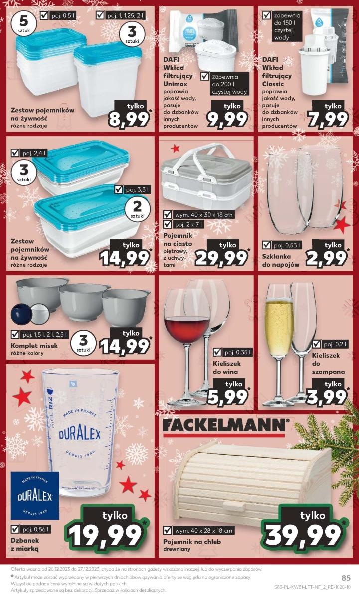 Gazetka promocyjna Kaufland do 27/12/2023 str.85