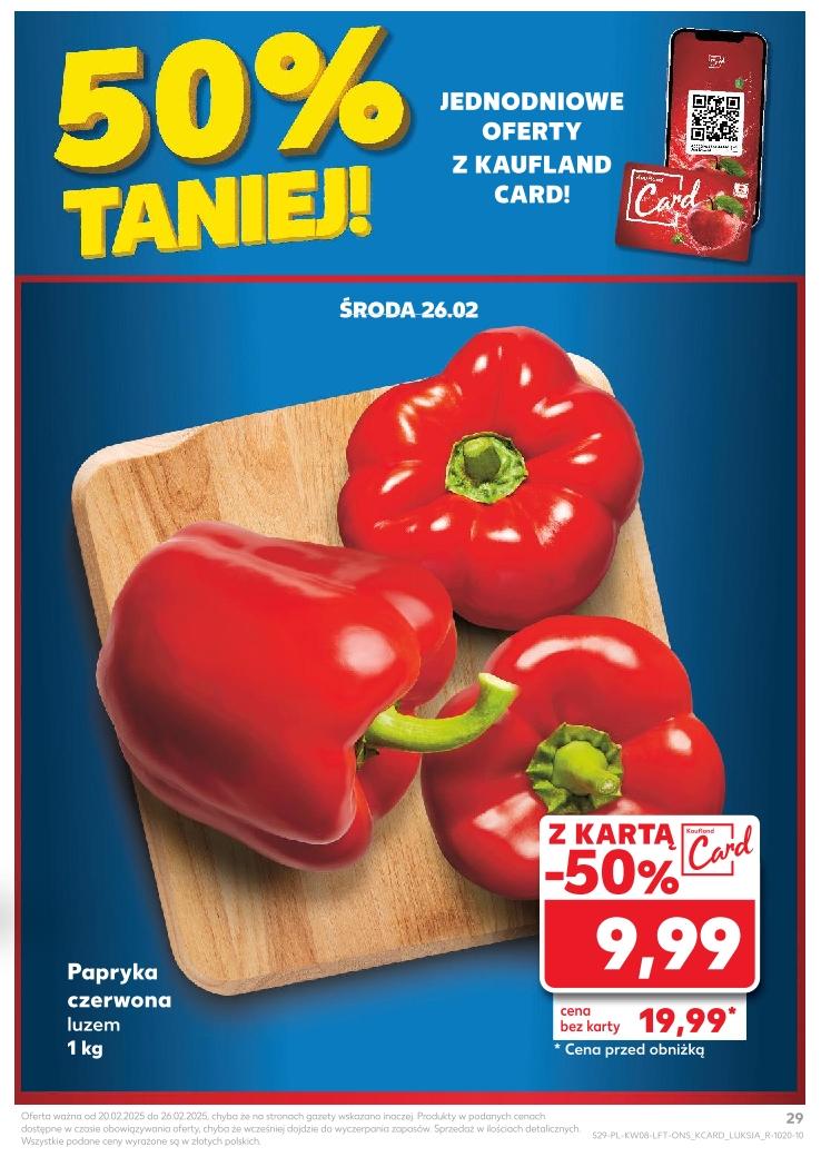 Gazetka promocyjna Kaufland do 26/02/2025 str.29